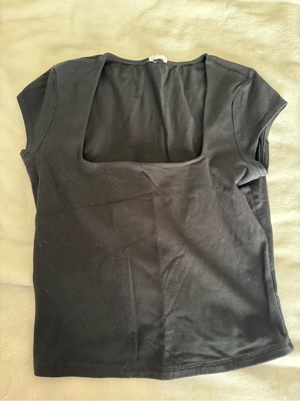 Garage square neck top.